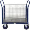 PLATFORM TRUCKS 4 MESH SIDES 1055X800 BLUE thumbnail-0