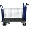 POWERED PLATFORM TRUCK MESH SIDE & OPP END SMALL BLUE 1055x1000x700mm thumbnail-1