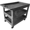 2 Shelf Plastic Service Trolley, 1013L thumbnail-1