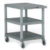 Shelf Trolley, 150kg Rated Load, Braked Swivel Castors, 840mm x 610mm thumbnail-0