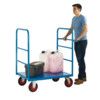 Heavy Duty Trolley, 1200mm x 1245mm, 400kg Rated Load, Swivel Castor thumbnail-0