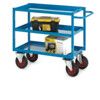 Heavy Duty Trolley, 350kg Rated Load, Swivel Castors, 900mm x 900mm thumbnail-0