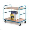 Shelf Trolley, 250kg Rated Load, Braked Swivel Castors, 890mm x 1050mm thumbnail-0