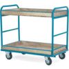 Shelf Trolley, 250kg Rated Load, Braked Swivel Castors, 910mm x 1050mm thumbnail-0