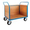 Pi833H Platform Truck, 1200mm x 800mm, 3 Veneer Sides thumbnail-0