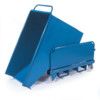 SK102Y, Mobile Tilting Skip, 500kg Capacity, Blue thumbnail-0