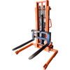 HYDRAULIC STRADDLE STACKER 1000KGx 3000mm LIFT HEIGHT thumbnail-0