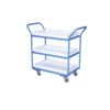 Shelf Trolley, 125kg Rated Load, Swivel Castors, 1030mm x 1110mm thumbnail-0