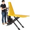 Electronic High Lift Pallet Truck - 1000kg thumbnail-0