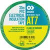 AT7 Electrical Tape, PVC, Green, 25mm x 33m, Pack of 1 thumbnail-3