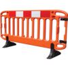 FRONTIER Safety Barrier, Polypropylene, Orange thumbnail-0