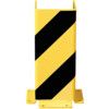 U-Profile Bracket Protector, U Profile, Steel, Yellow/Black, 160mm x 400mm thumbnail-0