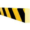 Collision Surface Protection Cover, Rectangular, Polyurethane, Yellow/Black, 5m x 50mm x 500mm thumbnail-0