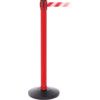 Premium Belt Barrier Red Post 10.6m Red & White Chevron Belt thumbnail-1