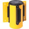 Wall Mounted Belt Barrier Yellow Housing 2.3m, Do Not Enter Message thumbnail-1