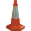 Traffic Cone, Polyethylene, Red, Reflective, 750mm thumbnail-0