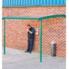 WALL MOUNTED SMOKING SHELTER LARGE 2270.3000.1900 - GREEN thumbnail-0