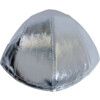 ELEVATED TEMPERATURE ALUMINUM FRONT HELMET COVER, FC1-AL, SILVER thumbnail-0