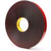 VHB™ 5925F Double Sided Tape, Acrylic Foam, Black, 1190mm x 33m thumbnail-0