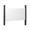 PERFO REAR FRAME PANEL WxDxH:1298x36x480mm GREY thumbnail-0