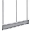 UPRIGHTS 3 SET FOR VERSO FW BENCH WxDxH: 1996x154x1720mm GREY thumbnail-0