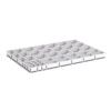 CUBIO PLASTIC BOX DIVIDER KIT 40SET. WxDxH: 1050x750x75mm GREY thumbnail-0