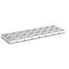 CUBIO PLASTIC BOX DIVIDER KIT 31SET. WxDxH: 1300x525x75mm GREY thumbnail-0