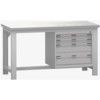 CUBIO FW BENCH LINO & 4 CABINET WxDxH: 1500x750x840mm GREY thumbnail-0