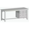 CUBIO FW BENCH LINO 4 CABINET WxDxH: 2000x750x840mm GREY thumbnail-0