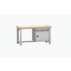 CUBIO FW BENCH MPX 1 DRW/DOOR CABINET WxDxH: 1500x750x840mm GREY thumbnail-0