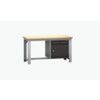 CUBIO FW BENCH MPX 1 DRW/DOORWxDxH: 1500x750x840mm DARK GREY thumbnail-0