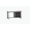 CUBIO FW BENCH LINO 1 DRW/DOORWxDxH: 1500x750x840mm DARK GREY thumbnail-0