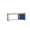 CUBIO FW BENCH MPX 1 DRW/DOOR CABINET WxDxH: 2000x750x840mm BLUE thumbnail-0