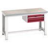 CUBIO FW BENCH LINO 1 CABINET WxDxH: 1500x750x840mm RED thumbnail-0