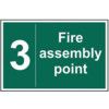 FIRE ASSEMBLY POINT 3 - RPVC(300X 200MM) thumbnail-0