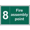 FIRE ASSEMBLY POINT 8 - RPVC(300X 200MM) thumbnail-0