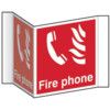 FIRE PHONE (PROJECTION SIGN)-RPVC (200MM FACE) thumbnail-0