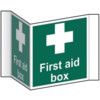 FIRST AID BOX (PROJECTION SIGN)-RPVC (200MM FACE) thumbnail-0