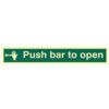 PUSH BAR TO OPEN - PHS (450X100MM) thumbnail-0