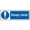 KEEP CLEAR - SAV (600 X 200MM) thumbnail-0