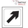 ARROW GRAPHIC (DIAGONAL) -TAKTYLE(150 X 150MM) thumbnail-0