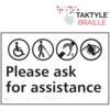 PLEASE ASK FOR ASSISTANCE -TAKTYLE (300 X 200MM) thumbnail-0