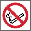 NO SMOKING SYMBOL - PVC (100X100MM) thumbnail-0