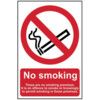 NO SMOKING THESE ARE NO SMOKINGPREMISES - CLG (200 X 300MM) thumbnail-0