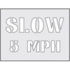 SLOW 5MPH STENCIL (190 X 300MM)   thumbnail-0