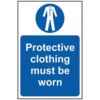 PROTECTIVE CLOTHING MUST BE WORN- SAV (200 X 300MM) thumbnail-0