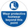 400MM DIA. WEAR PROTECTIVEFOOTWEAR BEYOND FLOOR GRAPHIC thumbnail-0