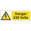 DANGER 230 VOLTS - PK-25 SAV(75 X25MM) thumbnail-0