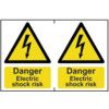 DANGER ELECTRIC SHOCK RISK -PVC(300 X 200MM) thumbnail-0