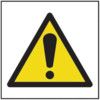 HAZARD WARNING SYMBOL - RPVC(400X 400MM) thumbnail-0